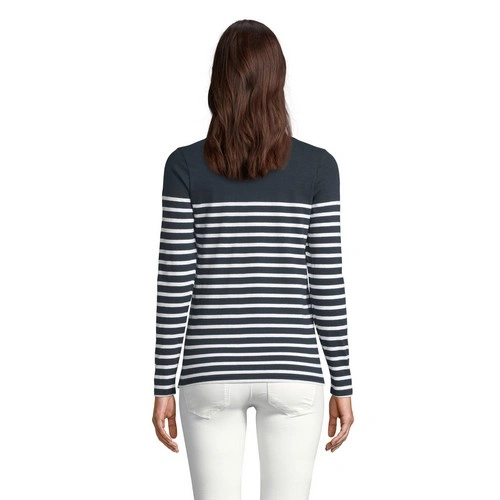 CAMISETA RAYADA DE MANGA LARGA DE MUJER SOL'S MATELOT LSL WOMEN REF S03100