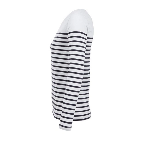 CAMISETA RAYADA DE MANGA LARGA DE MUJER SOL'S MATELOT LSL WOMEN REF S03100