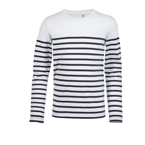 CAMISETA RAYADA DE MANGA LARGA DE NIÑO SOL'S MATELOT LSL KIDS REF S03101