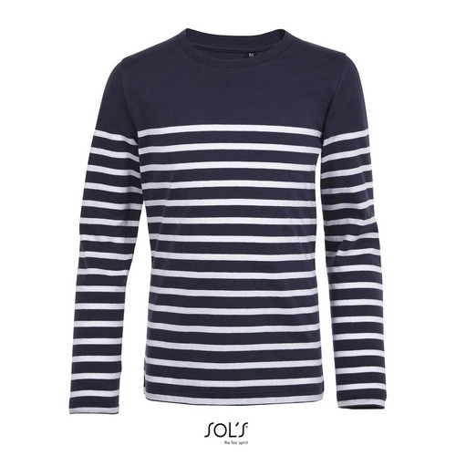 CAMISETA RAYADA DE MANGA LARGA DE NIÑO SOL'S MATELOT LSL KIDS REF S03101