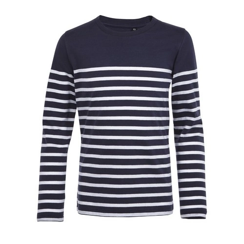 CAMISETA RAYADA DE MANGA LARGA DE NIÑO SOL'S MATELOT LSL KIDS REF S03101