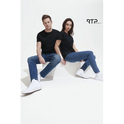 CAMISETA MANGA CORTA UNISEX 100% PRETRATADA RTP APPAREL VISION REF S04321