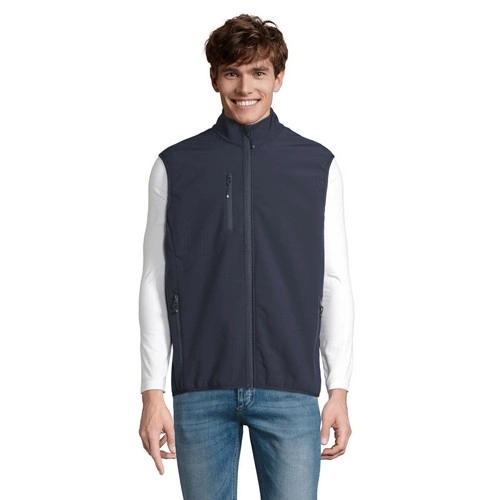 CHALECO DE HOMBRE SOFTSHELL SOL'S FALCON BW MEN REF S03825