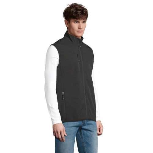 CHALECO DE HOMBRE SOFTSHELL SOL'S FALCON BW MEN REF S03825