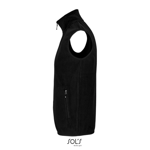 CHALECO DE MICROFIBRA UNISEX CON CREMALLERA SOL'S FACTOR BW REF S03822