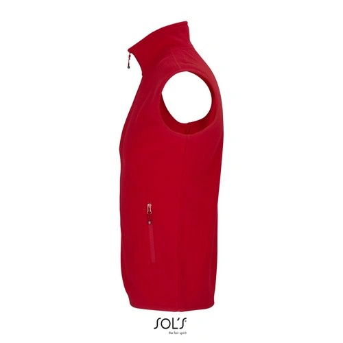 CHALECO DE MICROFIBRA UNISEX CON CREMALLERA SOL'S FACTOR BW REF S03822