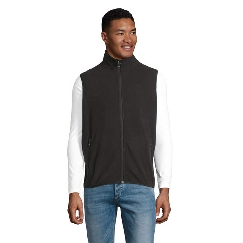 CHALECO DE MICROFIBRA UNISEX CON CREMALLERA SOL'S FACTOR BW REF S03822