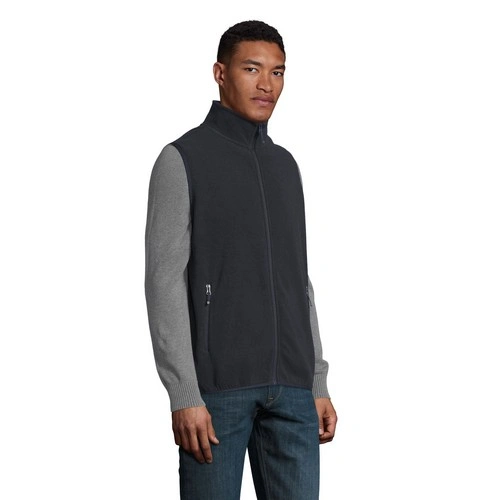 CHALECO DE MICROFIBRA UNISEX CON CREMALLERA SOL'S FACTOR BW REF S03822