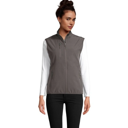 CHALECO DE MUJER SOFTSHELL SOL'S FALCON BW WOMEN REF S03826