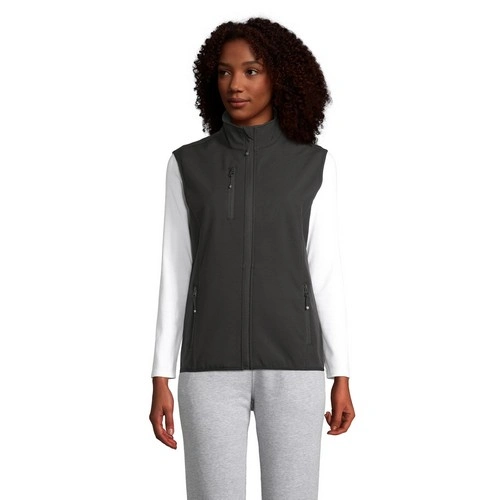 CHALECO DE MUJER SOFTSHELL SOL'S FALCON BW WOMEN REF S03826