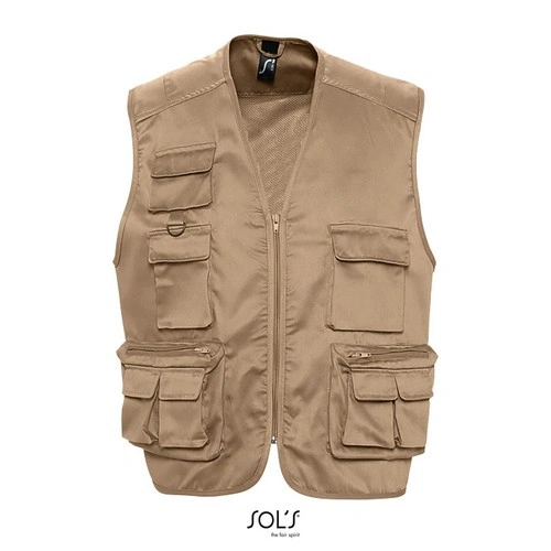 CHALECO REPORTERO MULTIBOLSILLOS SOL'S WILD REF S43630