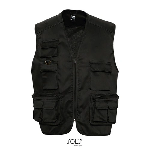 CHALECO REPORTERO MULTIBOLSILLOS SOL'S WILD REF S43630