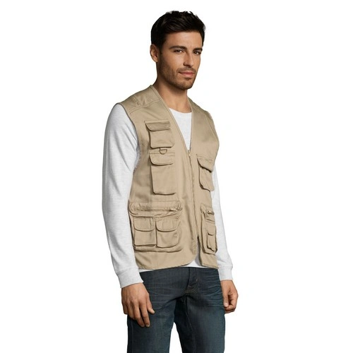 CHALECO REPORTERO MULTIBOLSILLOS SOL'S WILD REF S43630