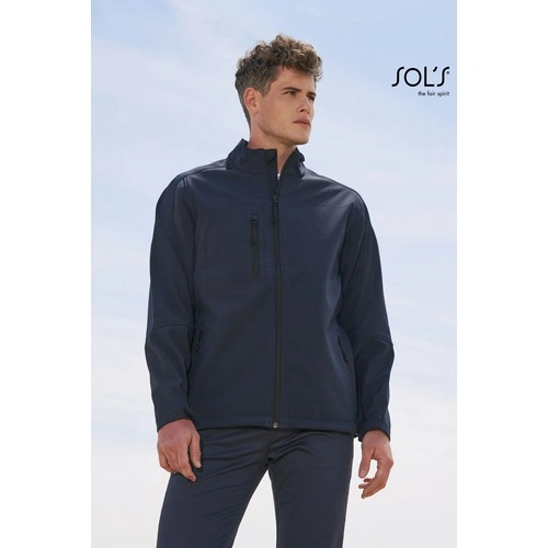 CHAQUETA DE HOMBRE CON CREMALLERA SOFTSHELL SOL'S RELAX REF S46600