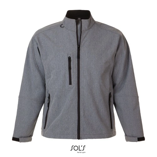 CHAQUETA DE HOMBRE CON CREMALLERA SOFTSHELL SOL'S RELAX REF S46600