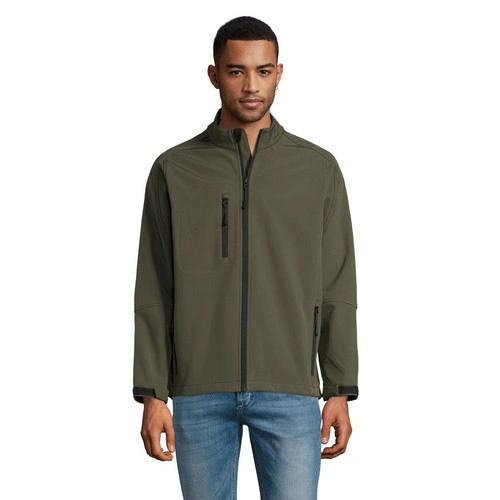 CHAQUETA DE HOMBRE CON CREMALLERA SOFTSHELL SOL'S RELAX REF S46600