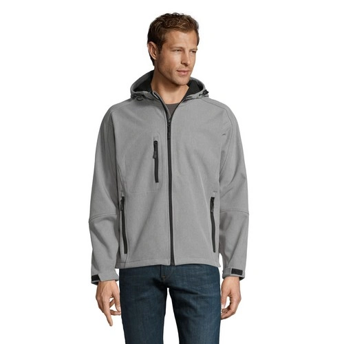 CHAQUETA DE HOMBRE SOFTSHELL CON CAPUCHA SOL'S REPLAY MEN REF S46602