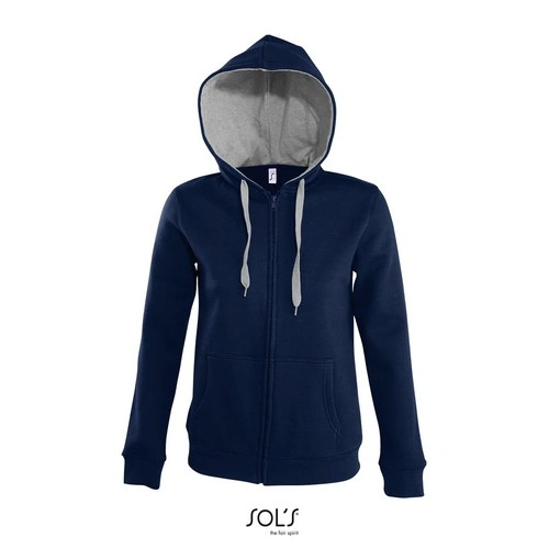 CHAQUETA DE MUJER CONTRASTADA CON CAPUCHA SOL'S SOUL WOMEN REF S47100