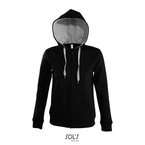 CHAQUETA DE MUJER CONTRASTADA CON CAPUCHA SOL'S SOUL WOMEN REF S47100
