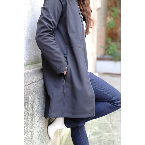 CHAQUETA LARGA SOFTSHELL PARA MUJER NEOBLU ACHILLE WOMEN REF S03794