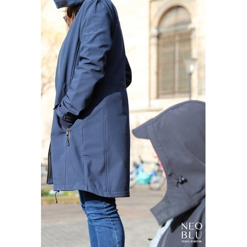 CHAQUETA LARGA SOFTSHELL PARA MUJER NEOBLU ACHILLE WOMEN REF S03794