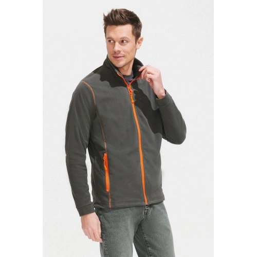 CHAQUETA MICRO POLAR HOMBRE CON CREMALLERA SOL'S NOVA MEN REF S00586