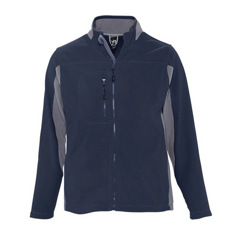 CHAQUETA POLAR HOMBRE BICOLOR CON CREMALLERA SOL'S NORDIC REF S55500