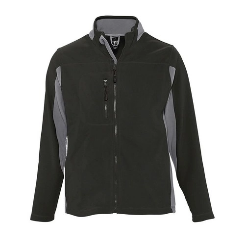 CHAQUETA POLAR HOMBRE BICOLOR CON CREMALLERA SOL'S NORDIC REF S55500