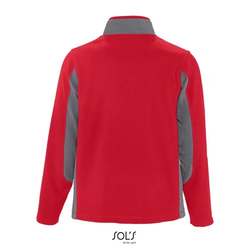 CHAQUETA POLAR HOMBRE BICOLOR CON CREMALLERA SOL'S NORDIC REF S55500