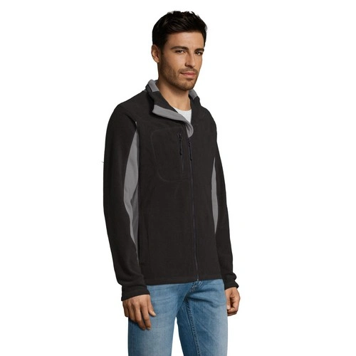 CHAQUETA POLAR HOMBRE BICOLOR CON CREMALLERA SOL'S NORDIC REF S55500