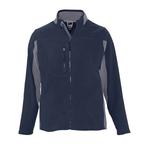 CHAQUETA POLAR HOMBRE BICOLOR CON CREMALLERA SOL'S NORDIC REF S55500