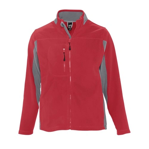 CHAQUETA POLAR HOMBRE BICOLOR CON CREMALLERA SOL'S NORDIC REF S55500