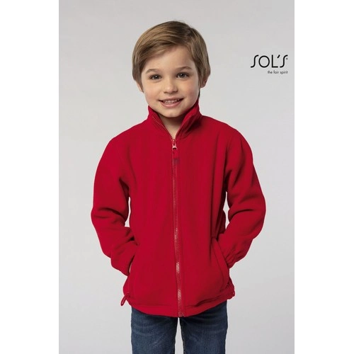 CHAQUETA POLAR NIÑO CON CREMALLERA SOL'S NORTH KIDS REF S00589