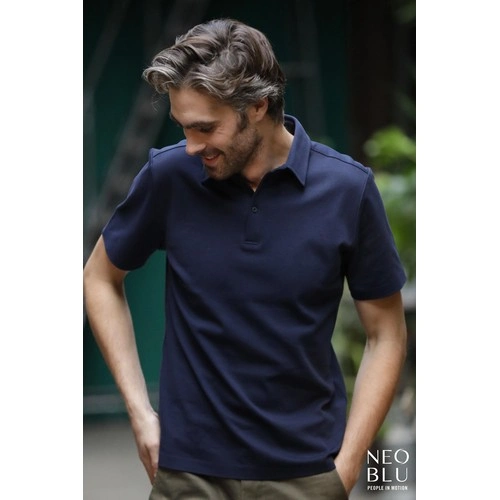 POLO HOMBRE DE PUNTO LISO MERCERIZADO NEOBLU RELAX OSCAR MEN REF S03933