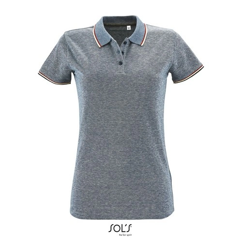 POLO JASPEADO DE MUJER SOL'S PANAME WOMEN REF S02082