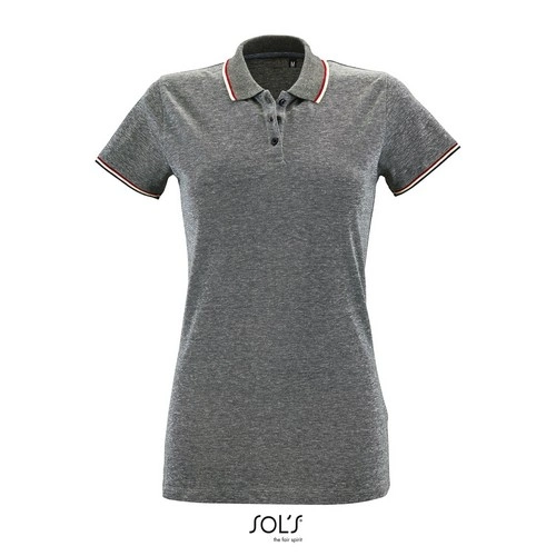 POLO JASPEADO DE MUJER SOL'S PANAME WOMEN REF S02082