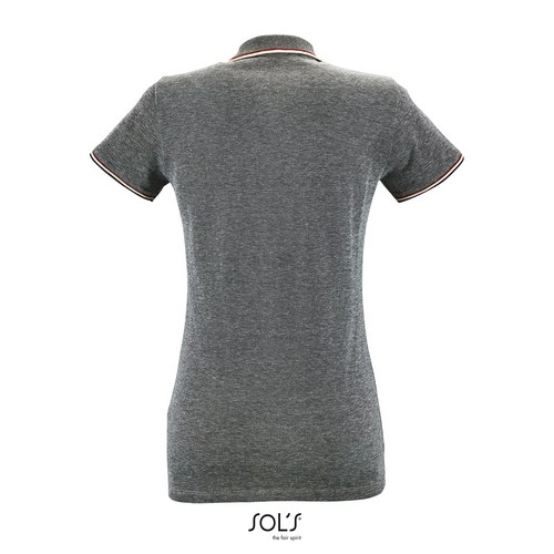 POLO JASPEADO DE MUJER SOL'S PANAME WOMEN REF S02082