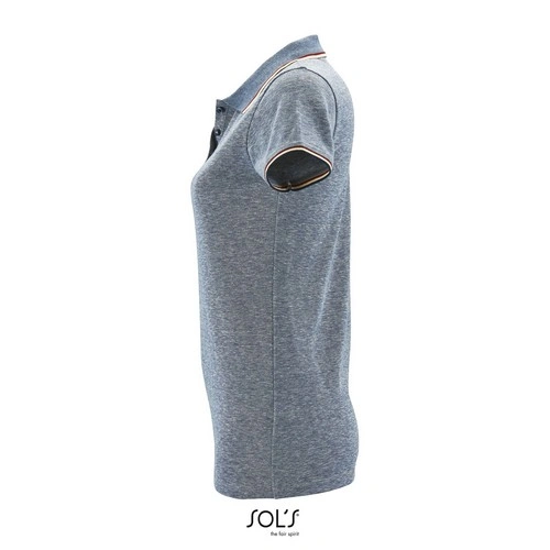 POLO JASPEADO DE MUJER SOL'S PANAME WOMEN REF S02082