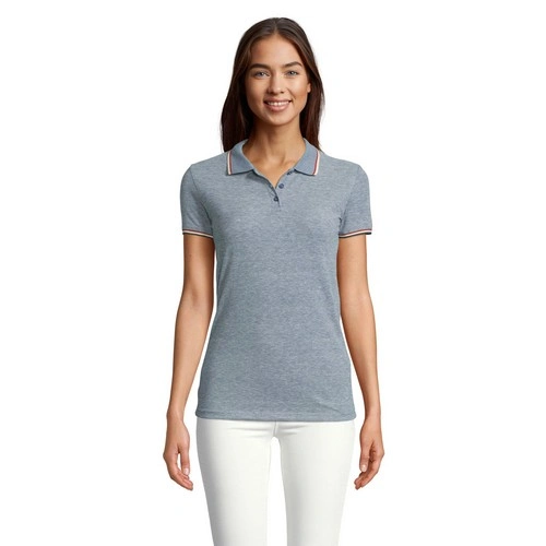 POLO JASPEADO DE MUJER SOL'S PANAME WOMEN REF S02082
