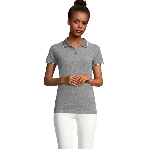 POLO JASPEADO DE MUJER SOL'S PANAME WOMEN REF S02082