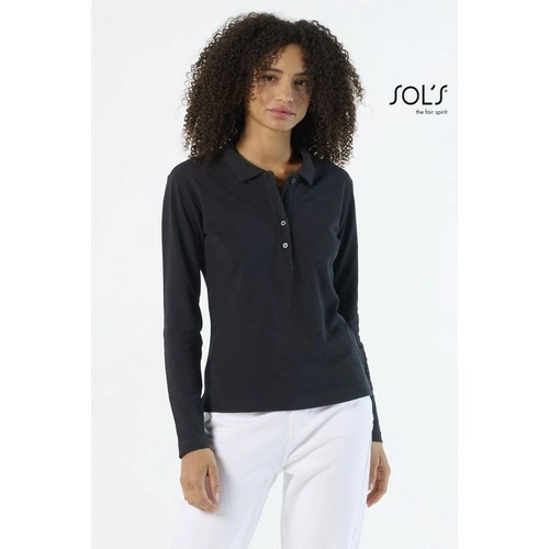 POLO MUJER MANGA LARGA SOL'S PODIUM REF S11317