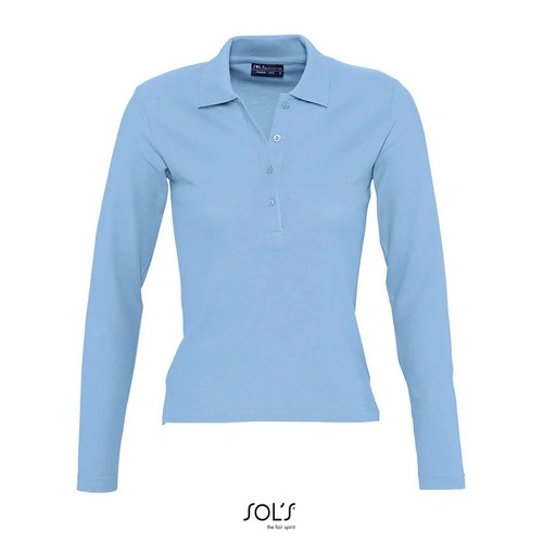 POLO MUJER MANGA LARGA SOL'S PODIUM REF S11317