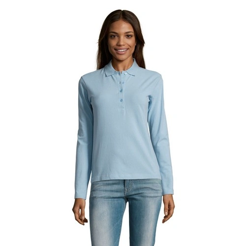 POLO MUJER MANGA LARGA SOL'S PODIUM REF S11317