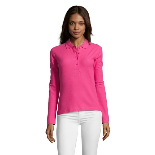 POLO MUJER MANGA LARGA SOL'S PODIUM REF S11317