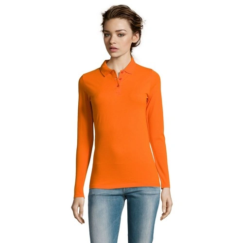 POLO PIQUÉ DE MANGA LARGA DE MUJER SOL'S PERFECT LSL WOMEN REF S02083
