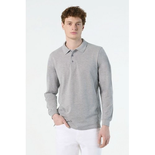 POLO PIQUÉ HOMBRE MANGA LARGA SOL'S STAR REF S11328