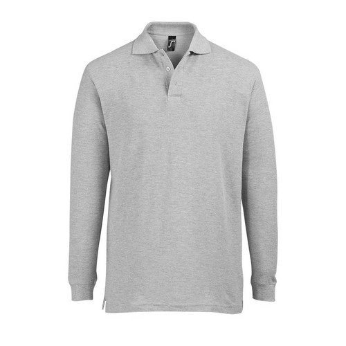 POLO PIQUÉ HOMBRE MANGA LARGA SOL'S STAR REF S11328