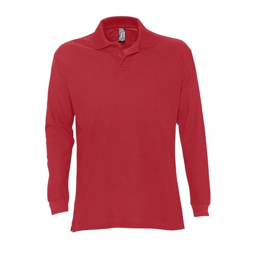 POLO PIQUÉ HOMBRE MANGA LARGA SOL'S STAR REF S11328