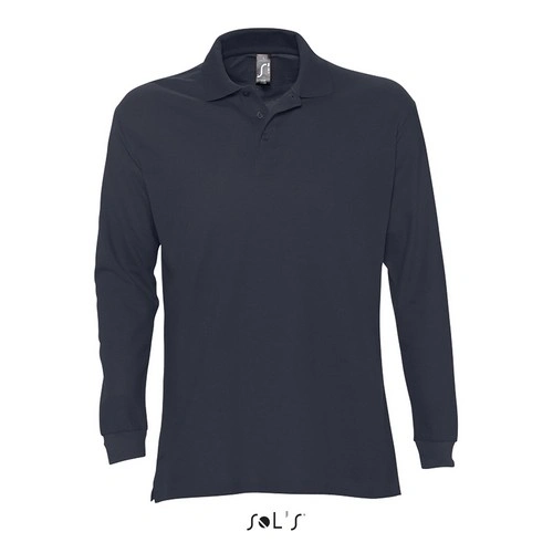 POLO PIQUÉ HOMBRE MANGA LARGA SOL'S STAR REF S11328
