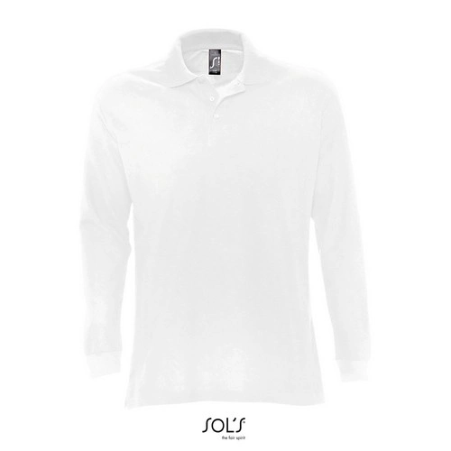 POLO PIQUÉ HOMBRE MANGA LARGA SOL'S STAR REF S11328